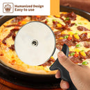 Cortador de Pizza de acero inoxidable.