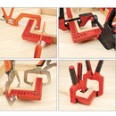 Escuadra Angulo recto 90 grados de 150mm, plástico para ebanista.