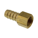 Adaptador hembra de 1/2" x 3/8" de latón para manguera