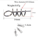 Conector inea pesca anzuelo tipo rosca