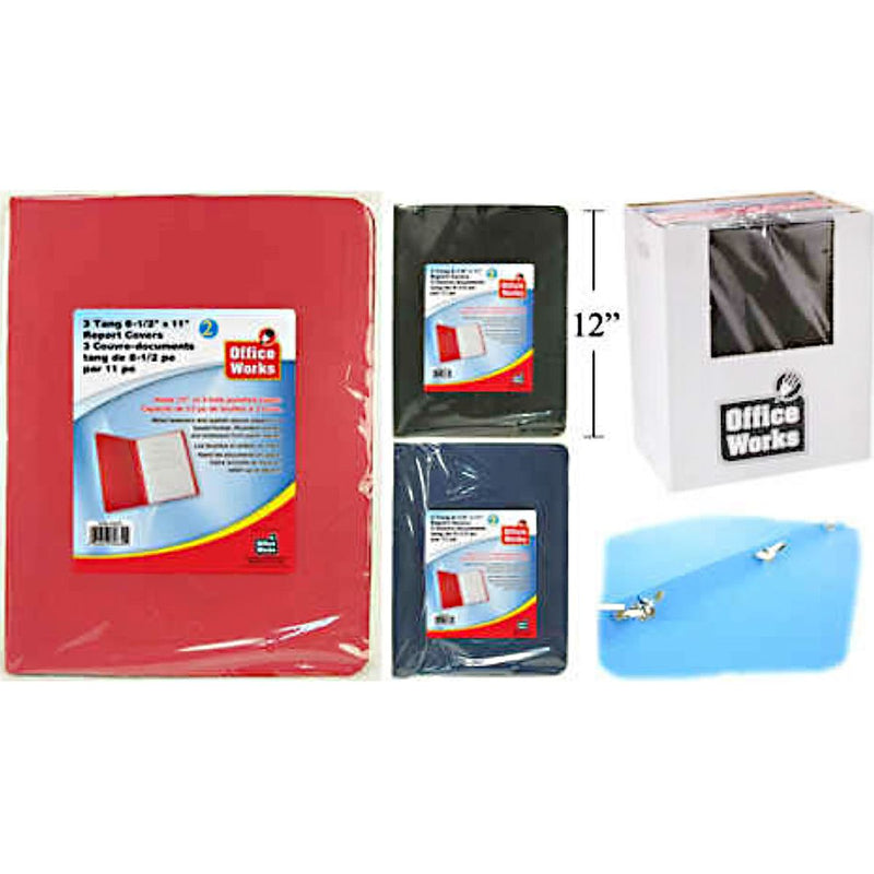 Carpeta 3 agujas ajustables Portainformes(2pzas) Tamaño Carta (Viene en colores variados al azar)