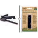 Pedernal Arrancador encendedor de fuego 2 en 1 para acampar