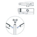 Clamp para perfiles C-A3310.