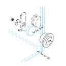 cerradura cilindrica para pegar con uv( vidrios de 6 mm) requiere perforacion en el vidrio.