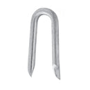 Grapas clavos U galvanizados de 4mm x40 mm. para alambre de puas (Bolsa de 1kg. / 2.2lbs)