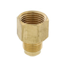 Adaptador flare de gas hembra de 3/8" x 1/2"