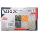 Clips de retención a presión automóvil remaches plástico sujetadores RENAULT 300PCS