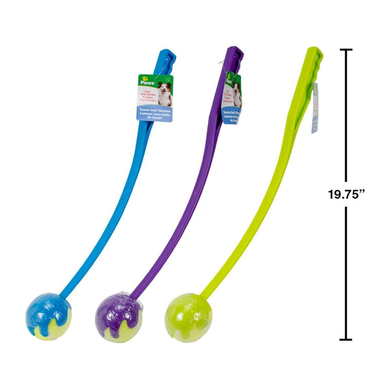 Pelota de tenis y lanzador de 19,5 "  (1pza) (Viene en colores variados al azar)