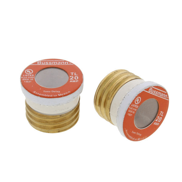 (Par) Fusibles de enchufe retardado de 20 amperios