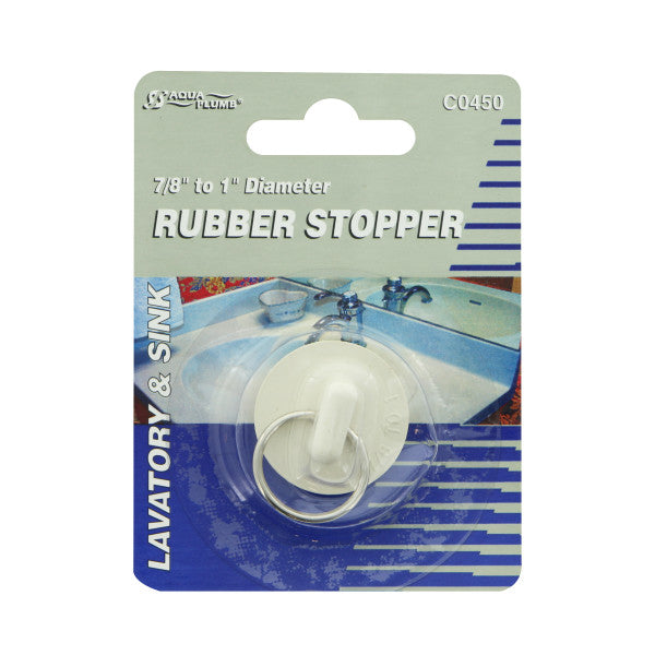 Tapones para drenajes, adaptables a dos tamaños.