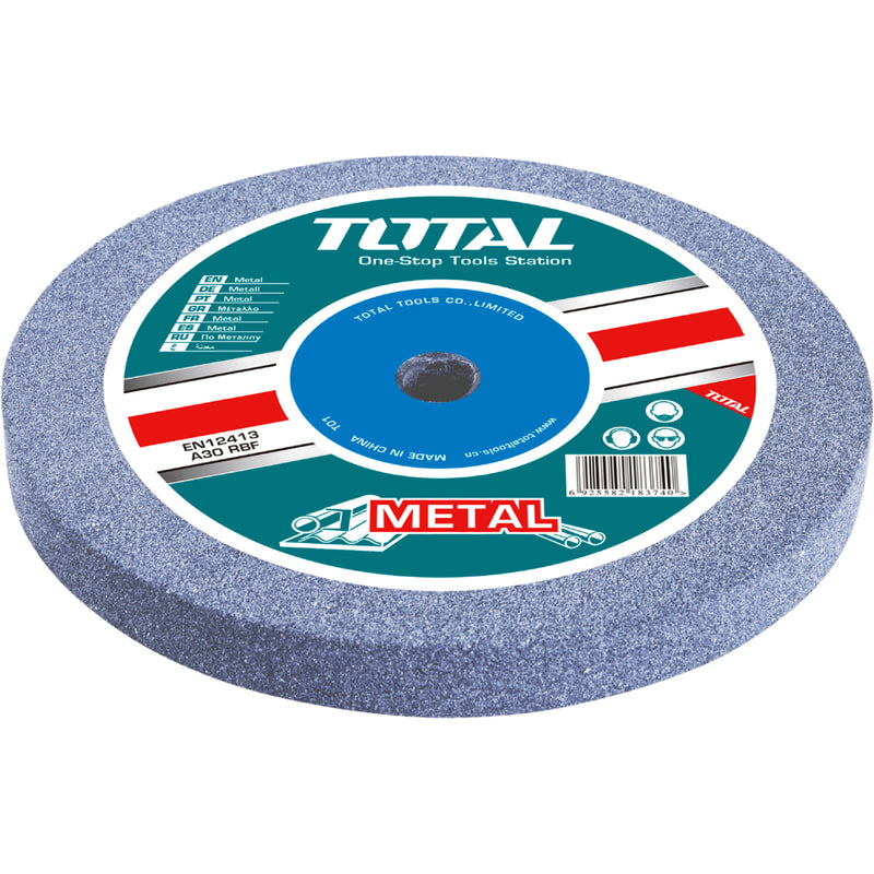 Rueda para Esmeril de Banco. Tamaño: 200x16x20mm, Grano 80.