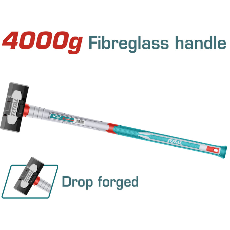 Mazo demoledor Forjado 4Kg. Tratamiento térmico. Acero al carbono