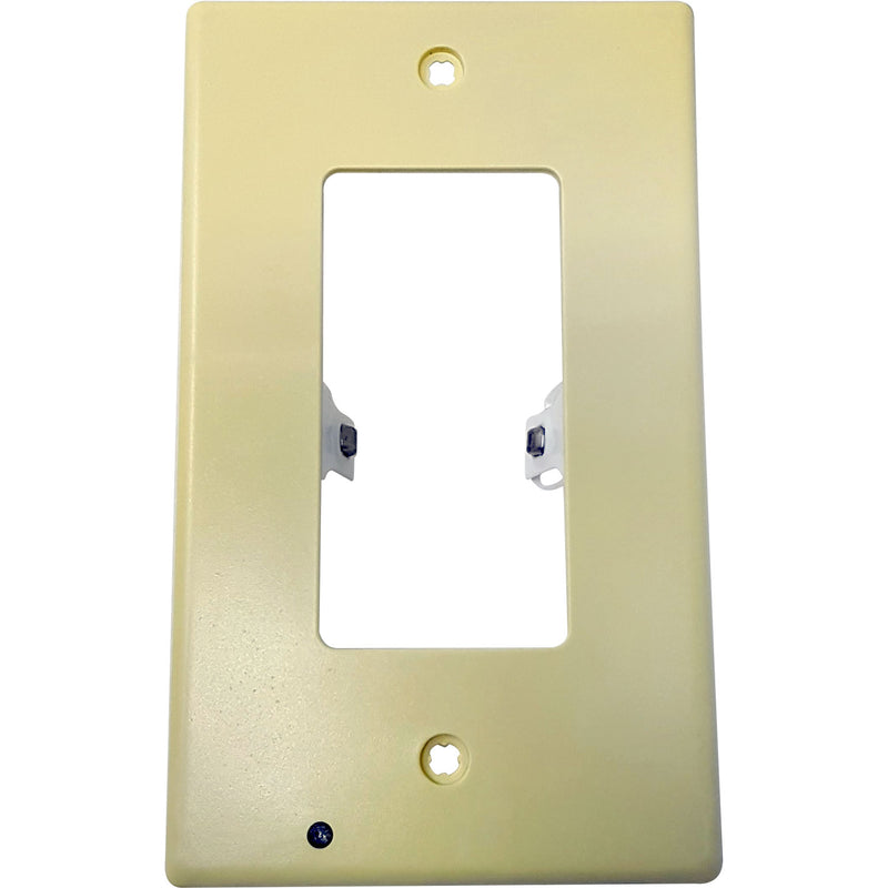 Tapa plástica de interruptor con luz LED (color Beige).