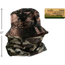 Sombrero / red de camuflaje anti-insectos para acampar, 100% poliéste