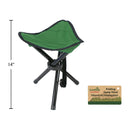Silla Taburete plegable para Camping o playa de 14 "