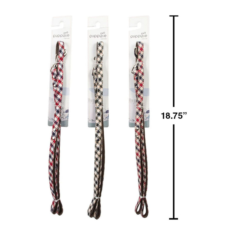 Correa para perros Deluxe de 3/5 "X 47"  (1pza) (Viene en colores variados al azar)