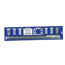 Accesorios de cuarto de baño zinc cromados 5 pcs. NESSATI. Blíster.
