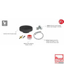 Kit de instalación para inodoro sanitario