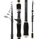 Caña de pesca Casting 2.4 m ligera