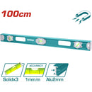 Nivel de Burbuja 100cm. Aluminio. Espesor: 2mm. Con imán.