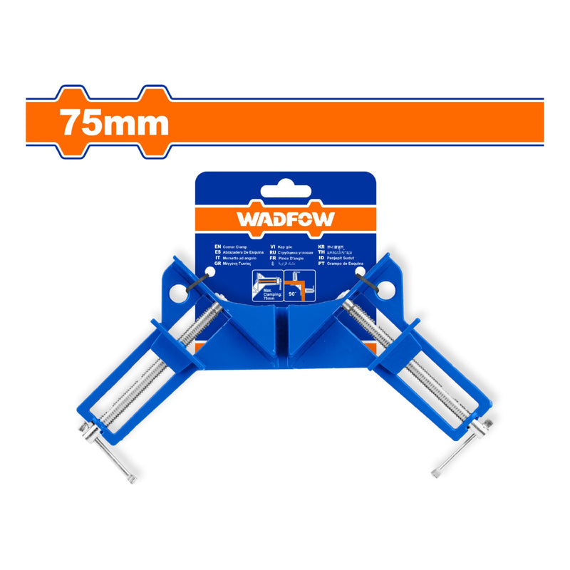 Prensa Abrazadera esquinera Sujeción de 3"  Modelo Económico Alta resistencia.