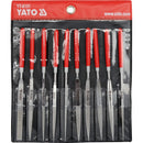 Limas diamantadas juego 10 pzas  4X160X50MM