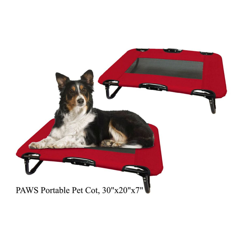 Cuna portátil para mascotas  30 "x 20" x 7" caja color (1pza) (Viene en colores variados al azar)