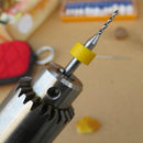 Juego de 10pcs de mini brocas 0,3-1,2mm vastago de 1/8" para perforaciones chicas en tarjetas elect