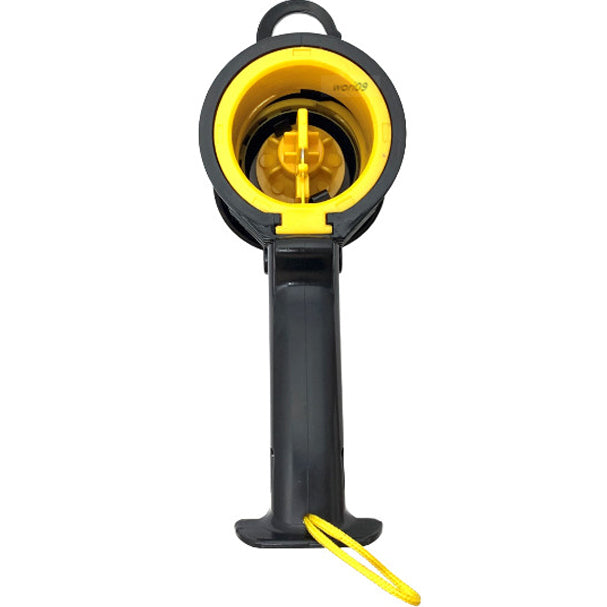 Pistola para tubos de silicon de 4". Para espacios reducidos.