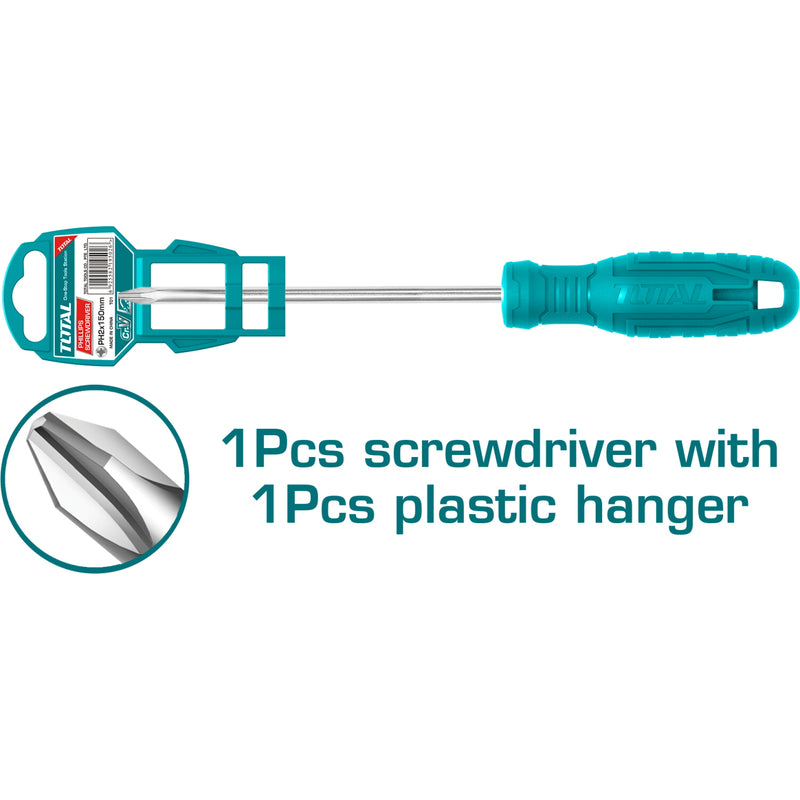 Destornillador estrella Phillips PH2 150mm