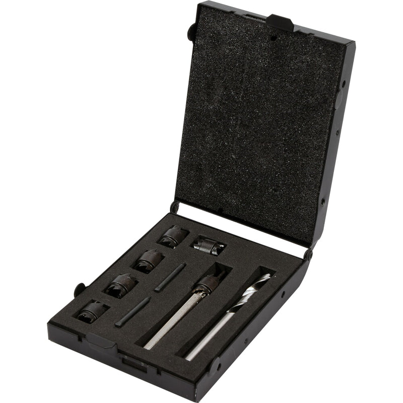 Cortador de soldadura por puntos de doble cara, 3/8 pulgadas HSS para taladro eléctrico