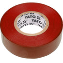 1 Pza- Cinta Adhesiva Aislante Roja, 0.13 Mm 19 Mm X 20 M