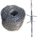 Alambre de puas calibre 16.5 de 300m zincado 60Gr Mt2 clase I (Amarillo estandar) 12.7 kg