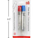 Pegamento transparente roll on de 50 ml, 2 piezas. Pega