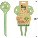 2 piezas de bombillas de riego Aqua Globe, tarjeta de manga; 3,3 "de diámetro x 11,4" de alto