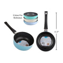 Luciano 600ml / 20oz Olla antiadherente de aluminio (1pza) (Viene en colores variados al azar)