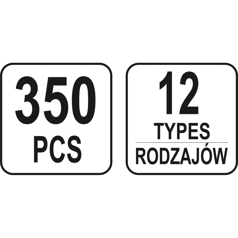 Clips de retención a presión automóvil remaches plástico sujetadores VOLVO 350PCS