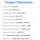Adaptador de enchufe carga J1772 tipo1 a carro puerto Tipo 2 estandar Europeo