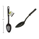 Cuchara ranurada de nailon Luciano, etiqueta