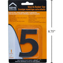 Letrero Señal numérica adhesiva de 3"