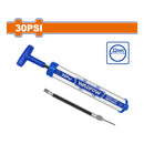 Bomba de Aire 300psi , Φ32x260mm Tubo de Aluminio y Mango de Plástico. Mini Bomba de Mano. Mini