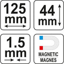 Herramienta para medir copiar y duplicar contornos ajustable duplicar formas irregulares 125mm