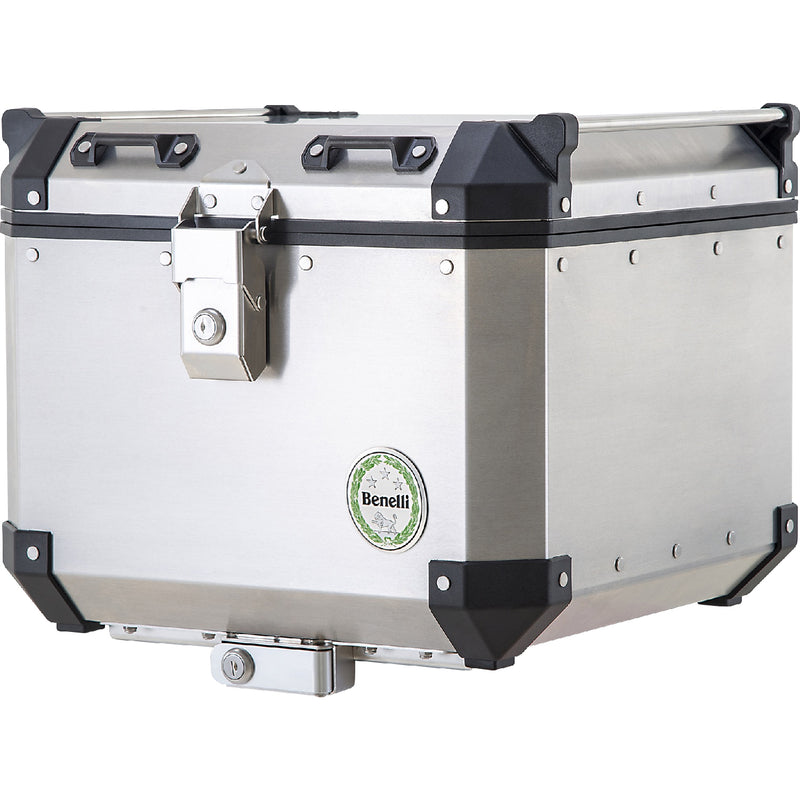 Maleta Superior EVO de 46L Benelli para TRK502X Color Aluminio (NUEVO COD BAC22000400T)