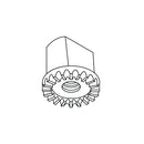 Eje aleman extend. 8 mm