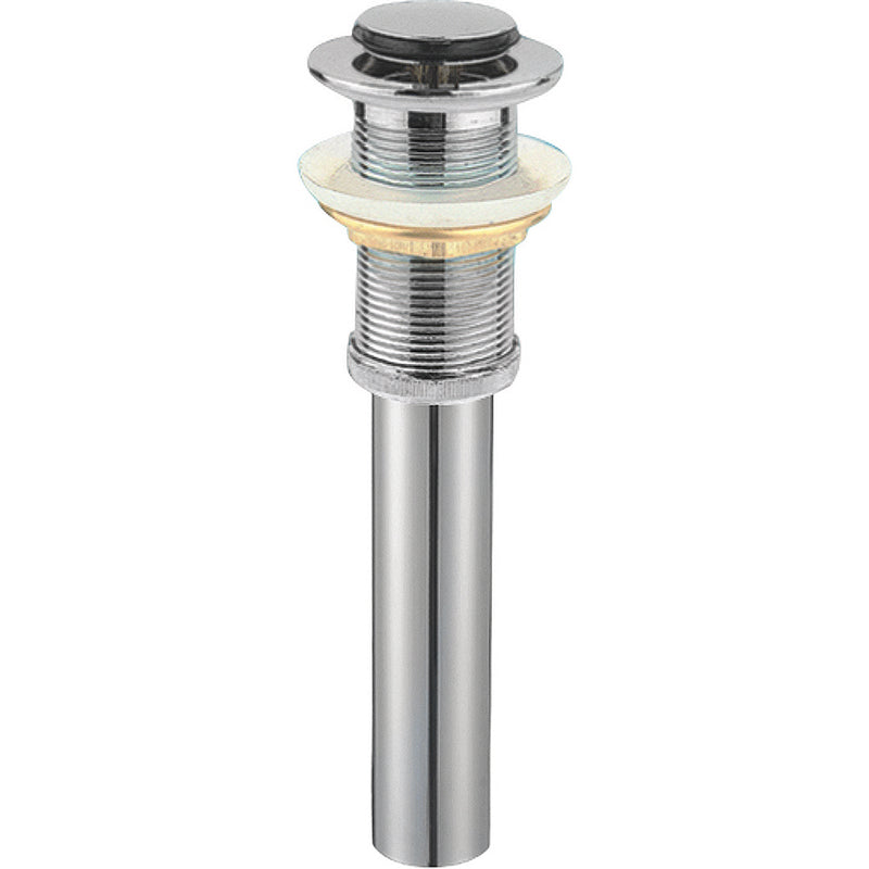 Desagüe De Lavamanos push SIN rebalse CON BOTON con tubo 8" NESSATI