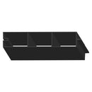 Perfil Lama para Puertas - Fijos - Portones. Espesor 1.2 mm. Largo 5.85 mts. Acabado Dark Grey