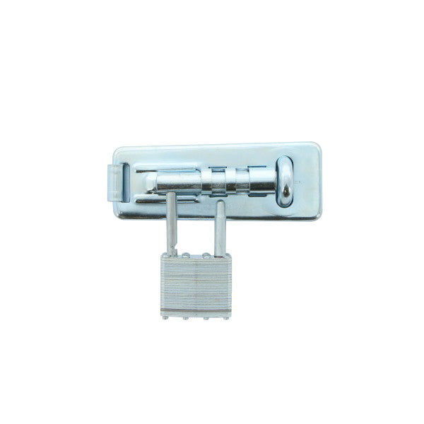 Aldaba de seguridad de 4-1/2" con candado de 1-3/4"