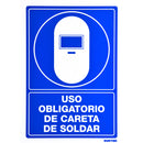 Letrero "Careta de soldar" Surtek