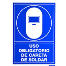 Letrero "Careta de soldar" Surtek