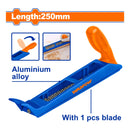 Cepillo de Madera de 250mm Aleación de Aluminio Ligero Mango de Plástico ABS. Plano Surform.